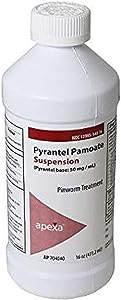 Apexa Pyrantel Pamoate Suspension, 16 Ounce Product Image