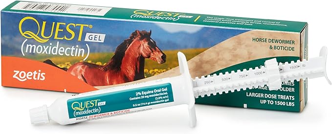 Zoetis Quest Gel Moxidectin Horse Dewormer Product Image