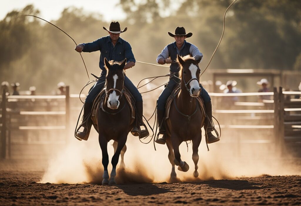 world series of team roping image