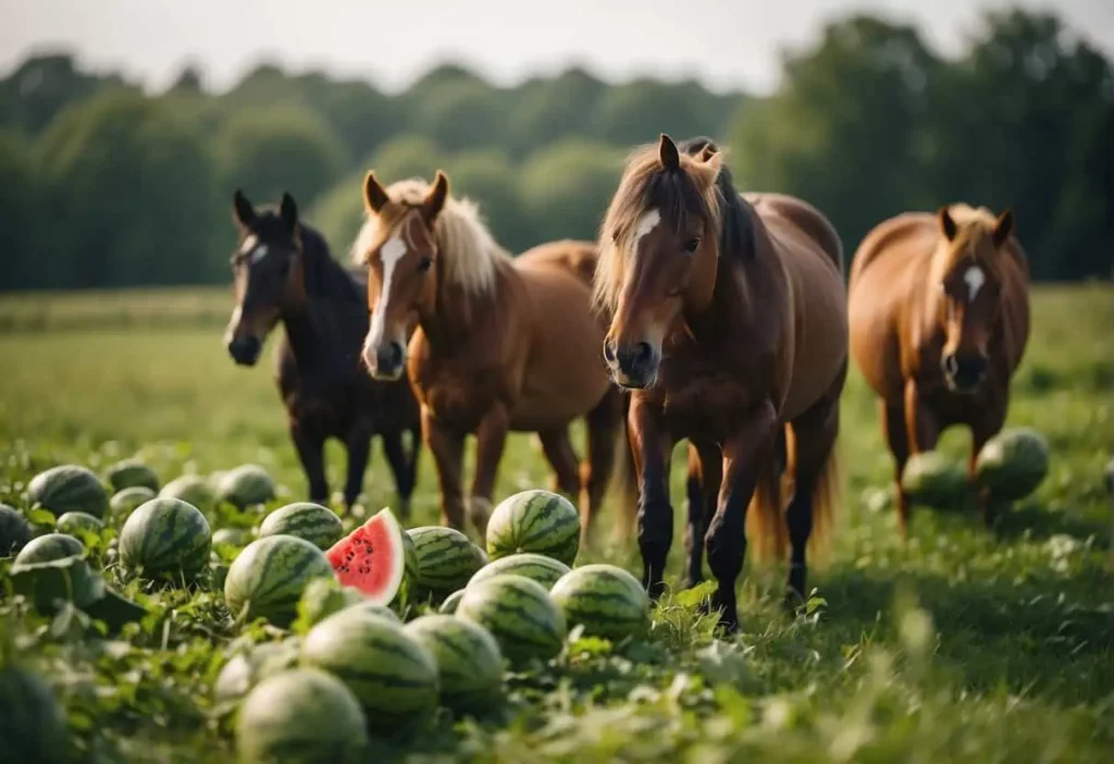 Can Horses Eat Watermelon featured image